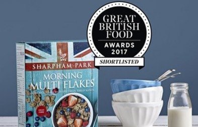 Sharpham Park Morning Multi Flakes Shortlisted in the Great British Food Aw