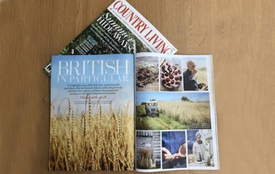 Country Living Magazine features Sharpham Park