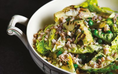 Artichoke & Pearled Spelt Salad