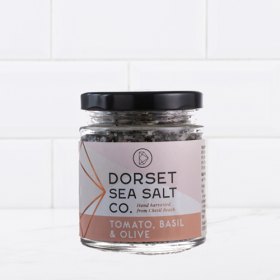 Tomato, Olive and Basil Infused Dorset Sea Salt