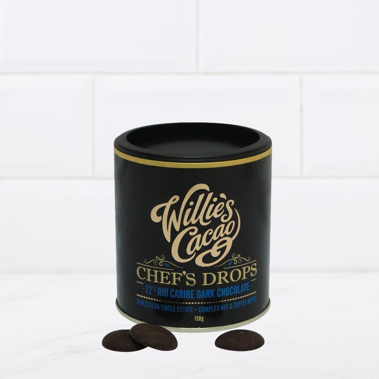Willies Cacao - Chefs Courvature Chocolate drops